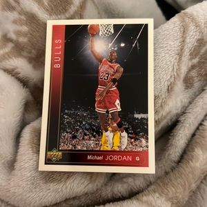 1993 upper deck Michael Jordan basketball card